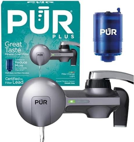 PUR PLUS Horizontal Faucet Mount Filtration System