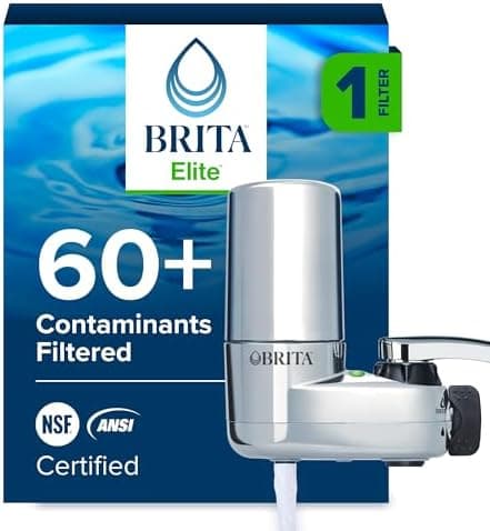 Brita Faucet Mount Water Filter System (Chrome)