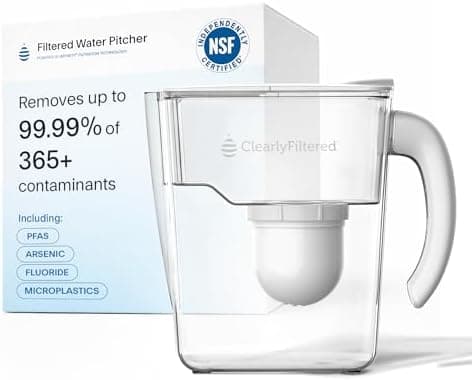 Clearly Filtered Filtered Water Pitcher