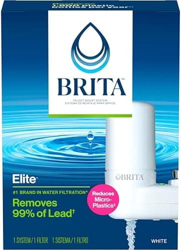 Brita Faucet Mount Water Filter System (White)