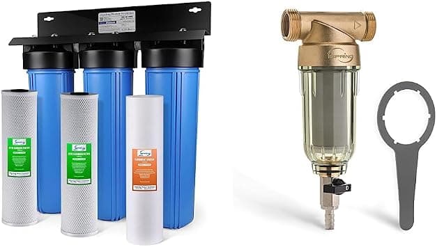 iSpring WGB32B 3-Stage Whole House Water Filtration System